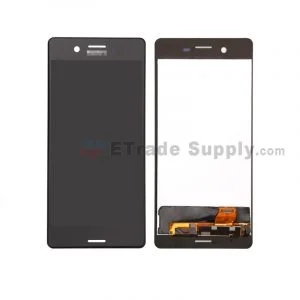 For Sony Xperia X Performance LCD Screen and Digitizer Assembly Replacement Black Sony Logo Grade S 0