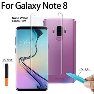 Samsung Note 8 UV curved glass protector