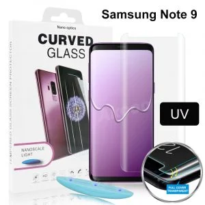 Samsung Note 9 UV curved glass protector
