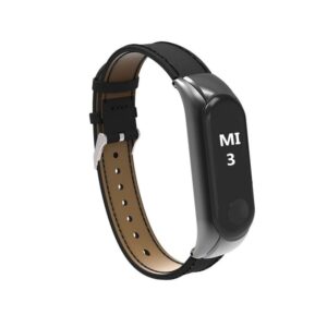 Leather Strap For Mi Band 3/4 Fitness Tracker