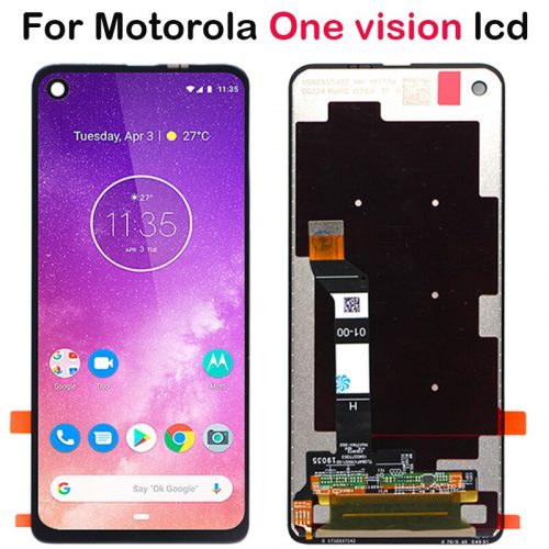 Motorola One Vision display