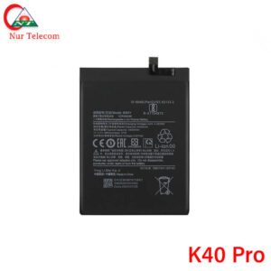 k40 pro battery