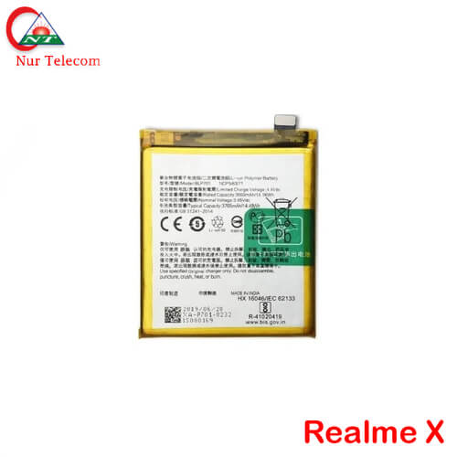 Realme X Battery