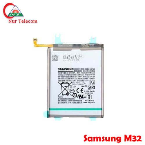 Original Samsung galaxy M32 Battery price in BD Nur
