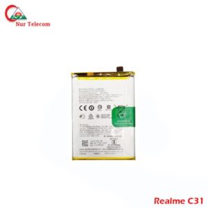 realme c31 battery