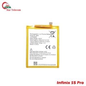 infinix s5 pro battery