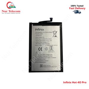 Infinix Hot 40 Pro Battery Price In BD