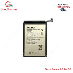 Tecno Camon 20 Pro 5G Battery Price In BD